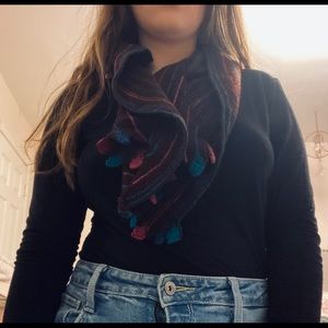 Brown lightweight scarf